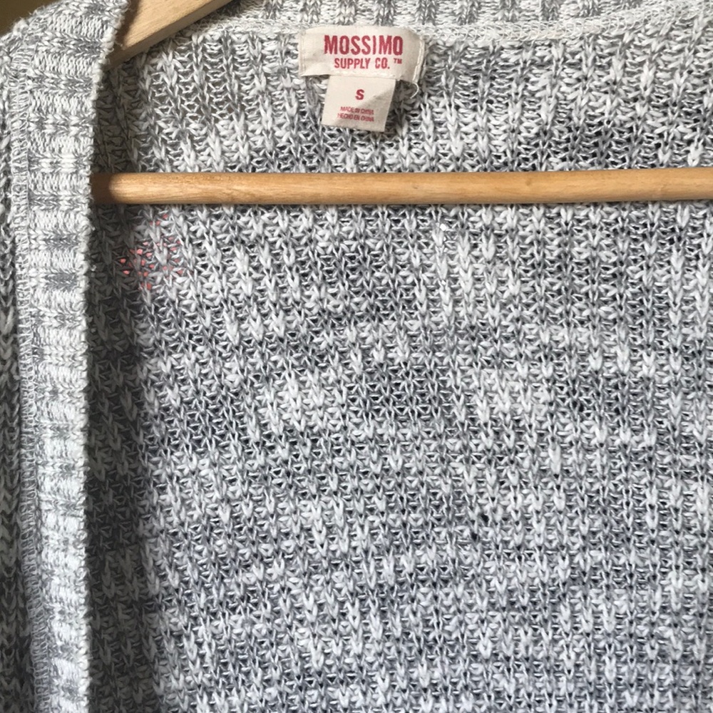 Grey cardigan
